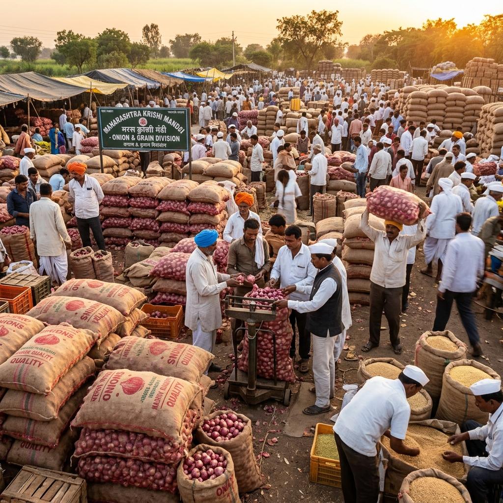 Onion and Grain Market
