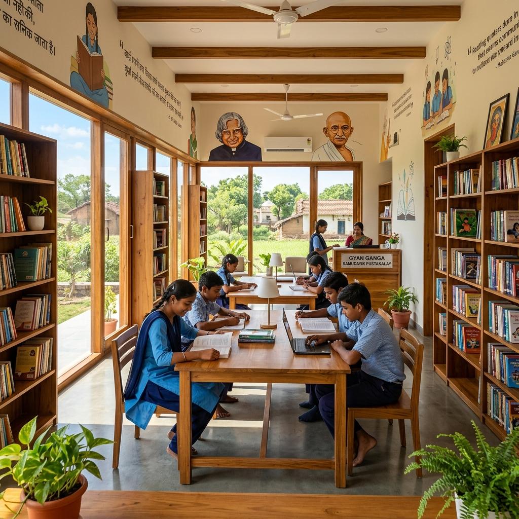 Gram Panchayat Reading Room
